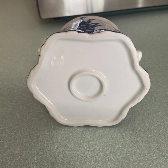 Sadek Blue Export, Creamer and Sugar Bowl With Lid - Picture 11 of 11